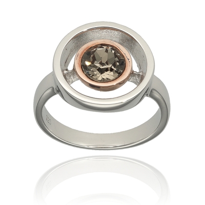 Yvette Ries ezüst gyűrű 54-es méret (797041499739)